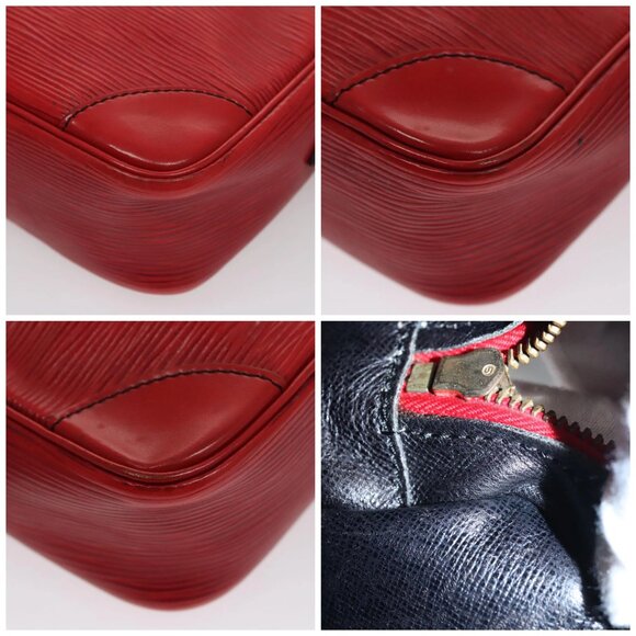 LOUIS VUITTON Epi Trocadero 23 Shoulder Bag Red - Picture 11 of 15